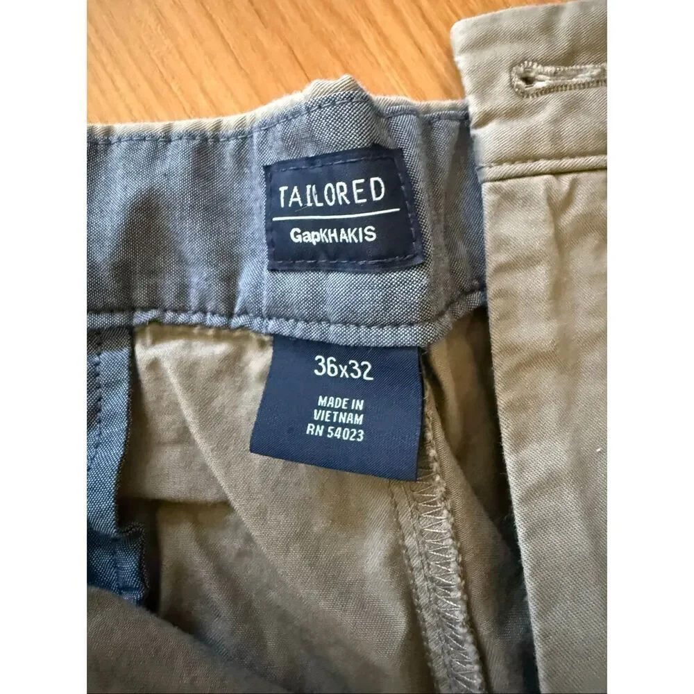 Gap Khakis Slim Fit Slacks Casual Dress Pants Men’s Size 36 x 32